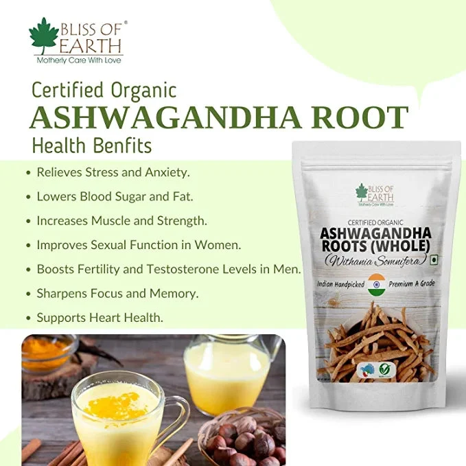 Ashwagandha Roots Whole 200gm - Image 4