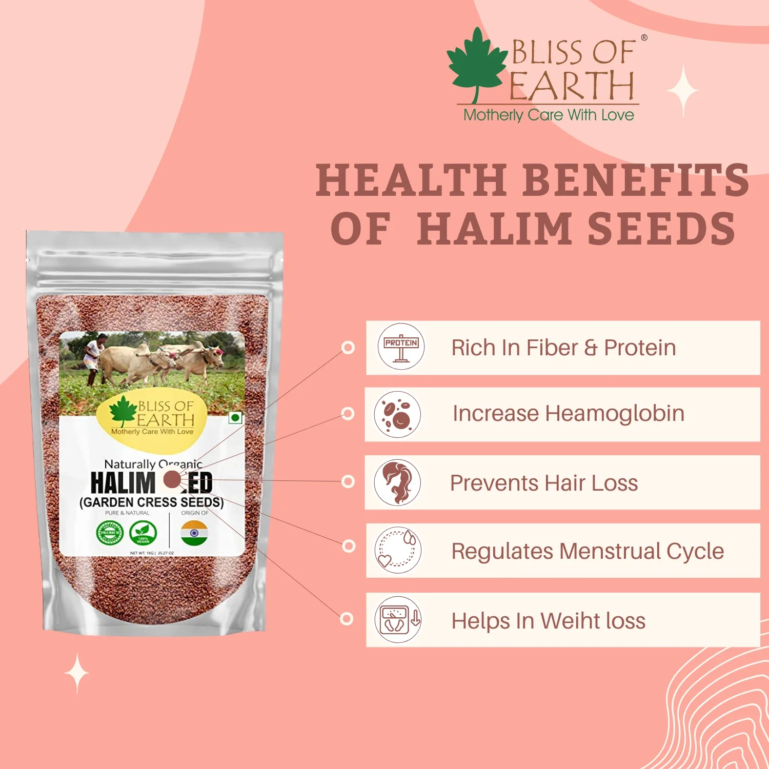 Halim Seeds Organic Immunity Booster Foods - Image 4