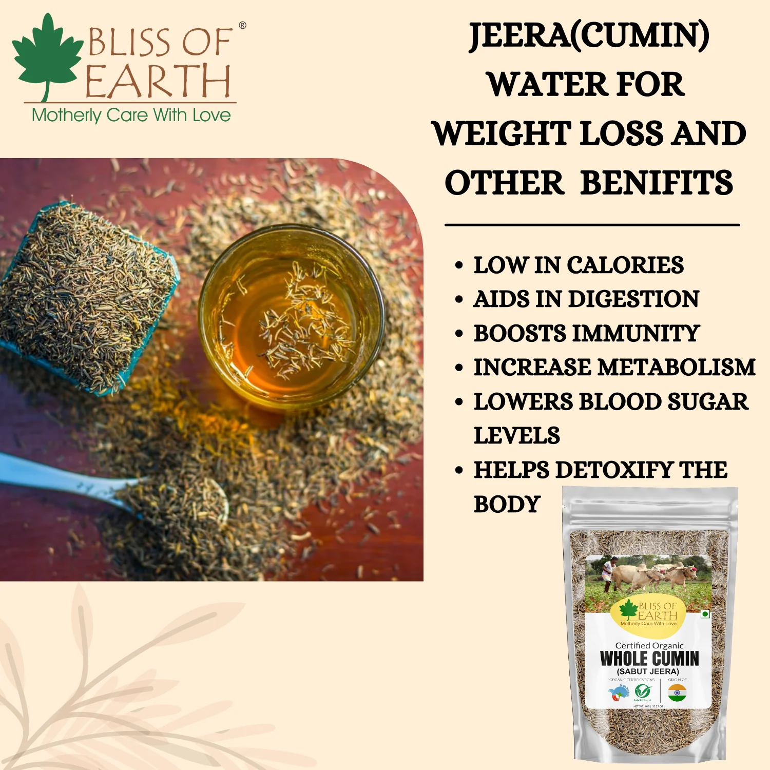 Organic Cumin Whole ( Jeera) 500gm - Image 7