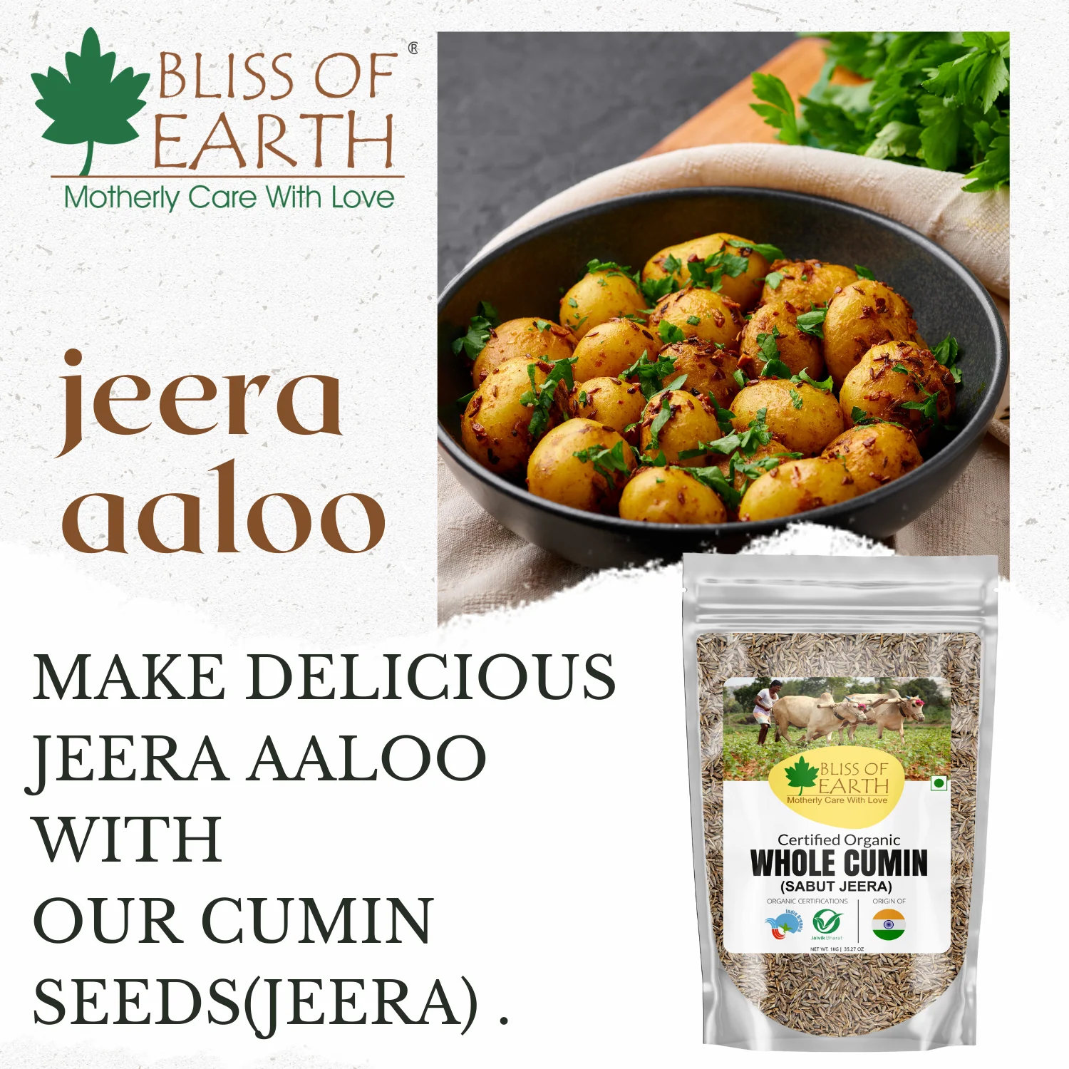 Organic Cumin Whole ( Jeera) 200gm - Image 3