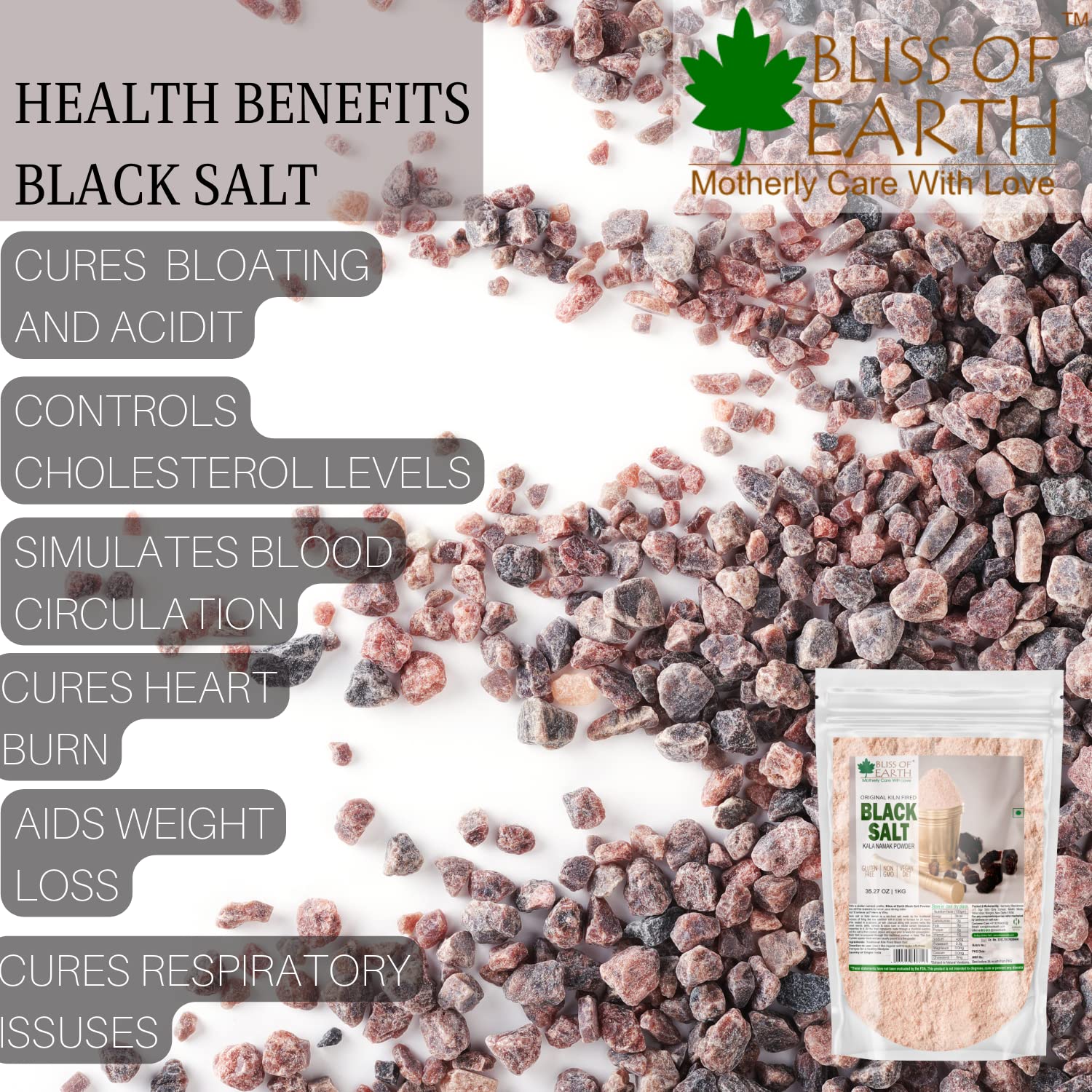 Kiln Fired 1kg Black Salt Powder - Image 5
