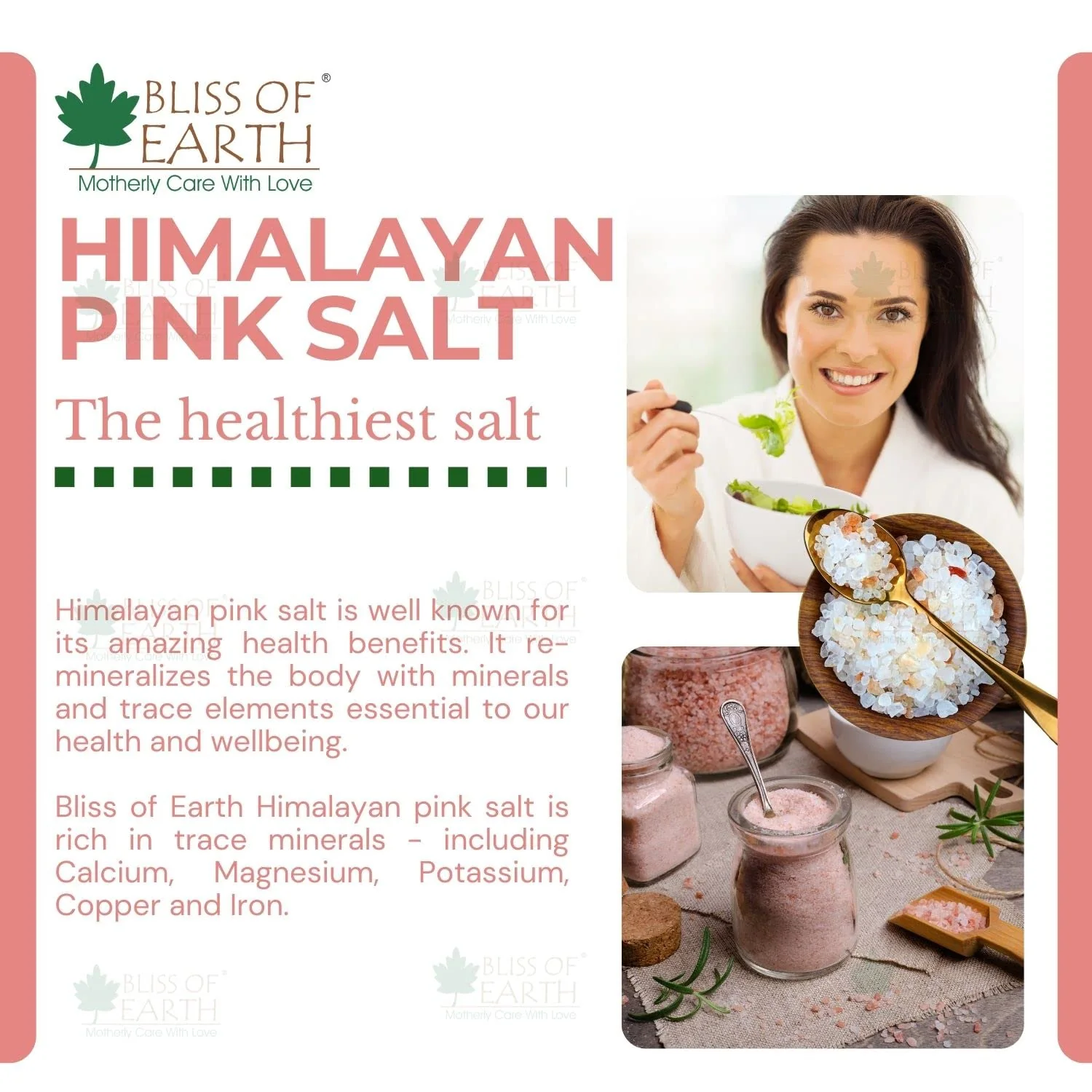 Granular Pakistani Himalayan Pink Salt 1Kg - Image 5