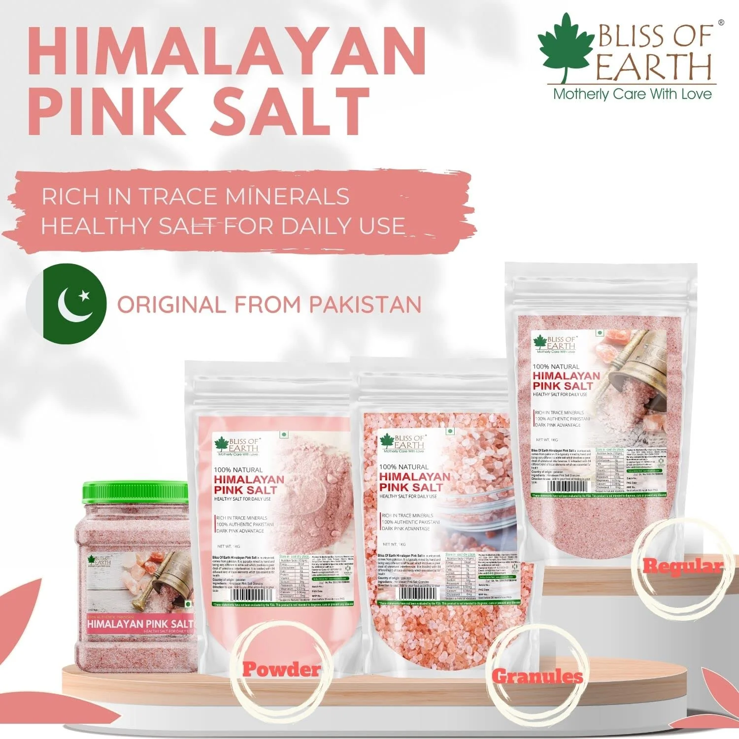Himalayan Pink Powder Salt 1Kg - Image 6