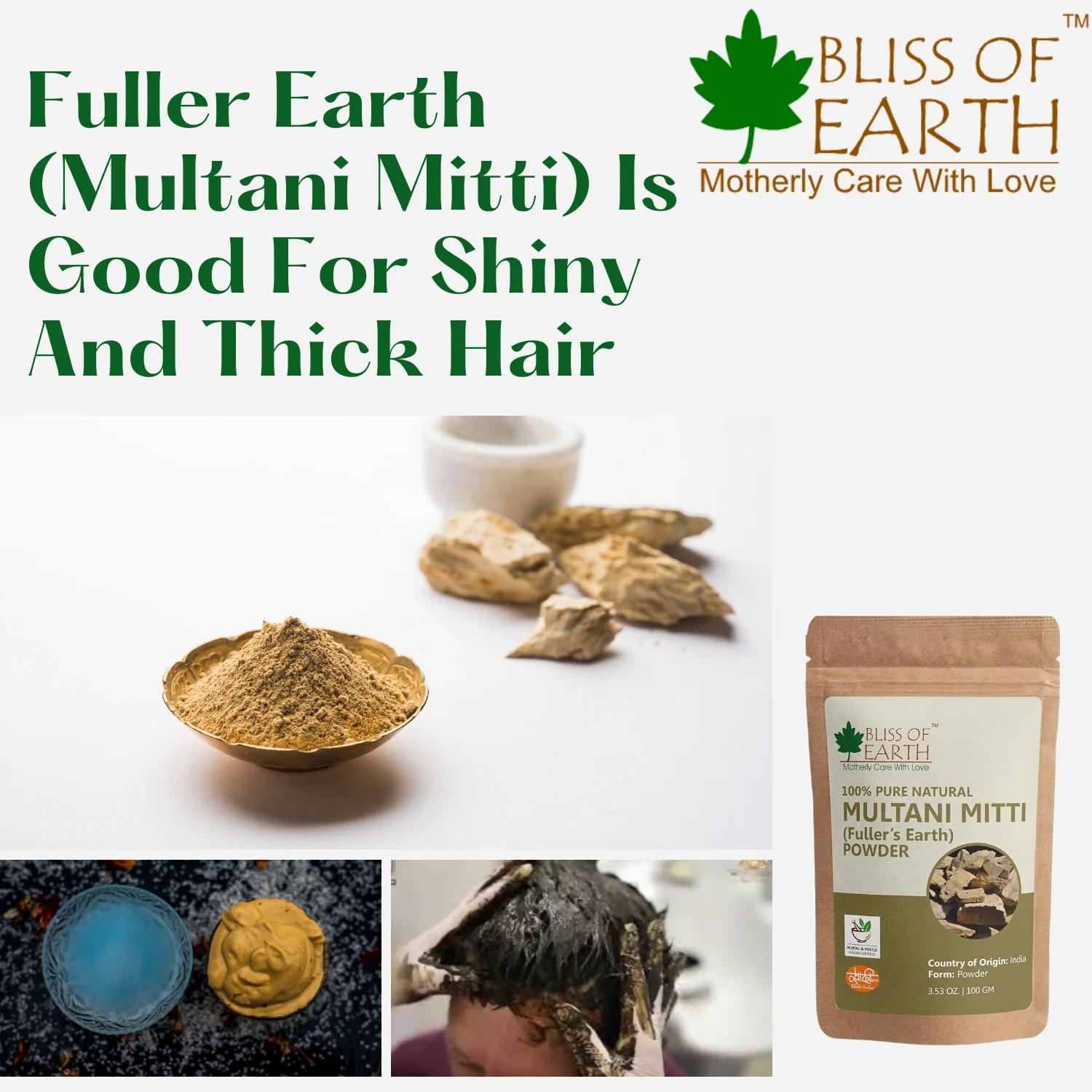 Multani Mitti Powder (Face Mask) - Image 2