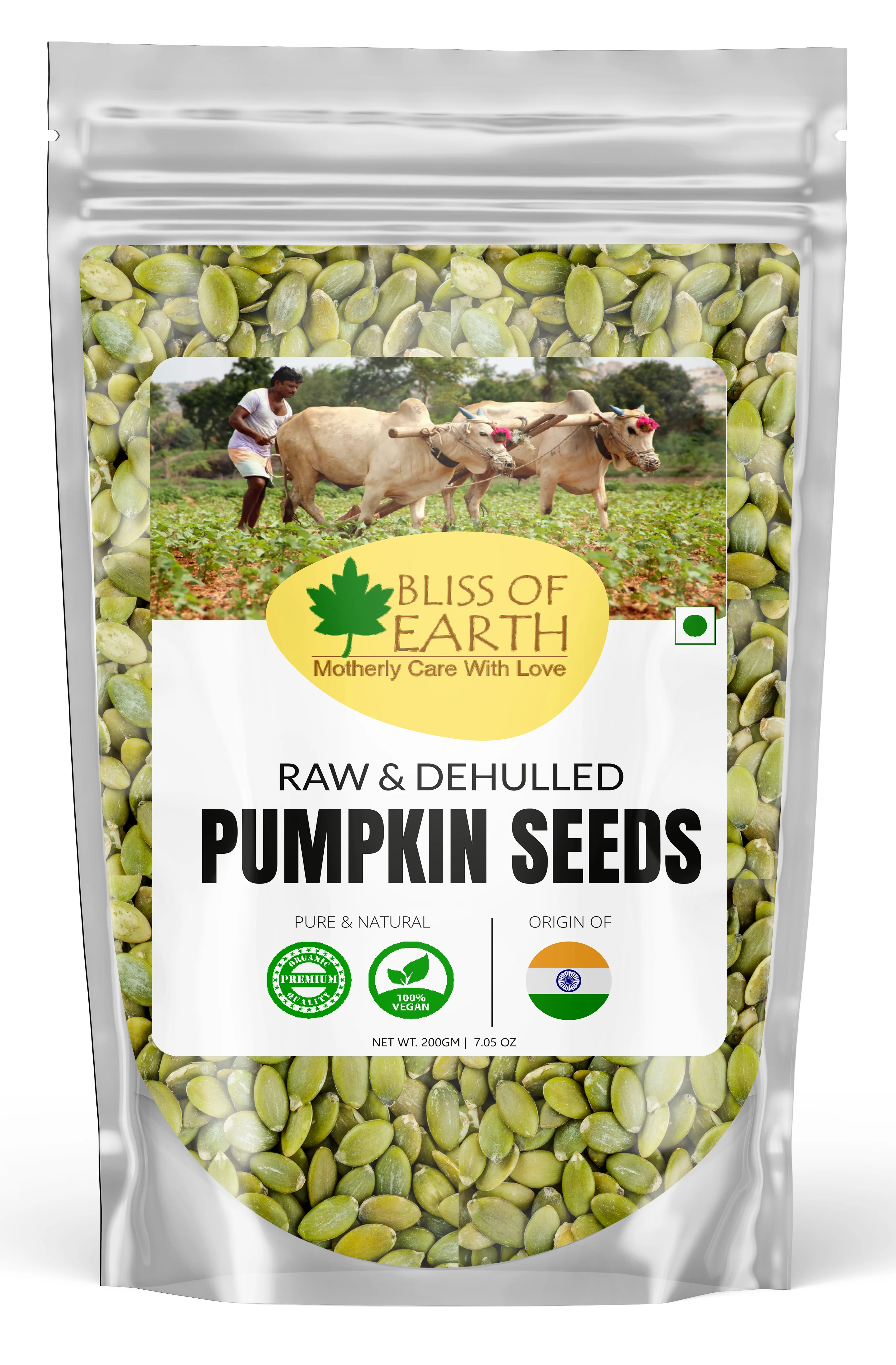 Natural Raw Pumpkin Seeds 200 gm