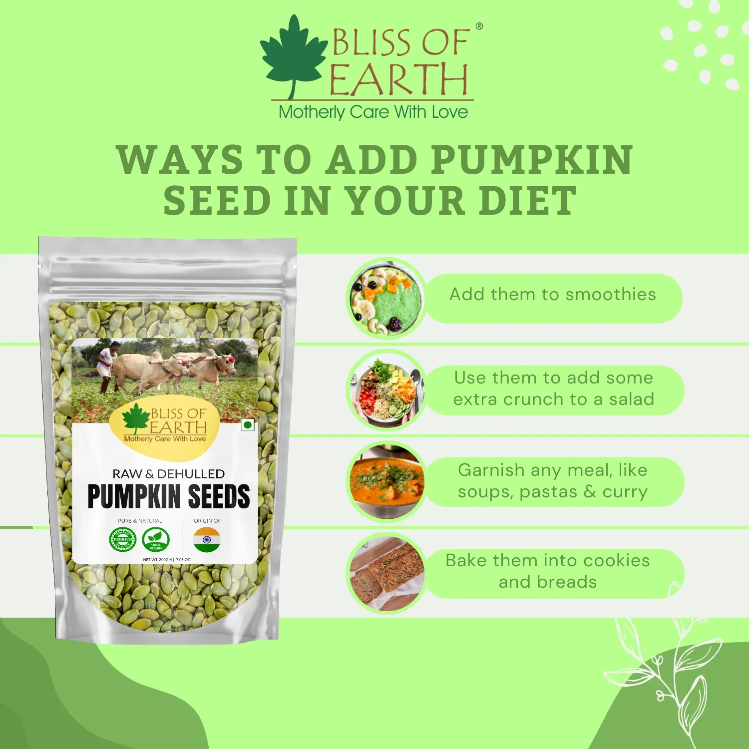 Natural Raw Pumpkin Seeds - Image 6