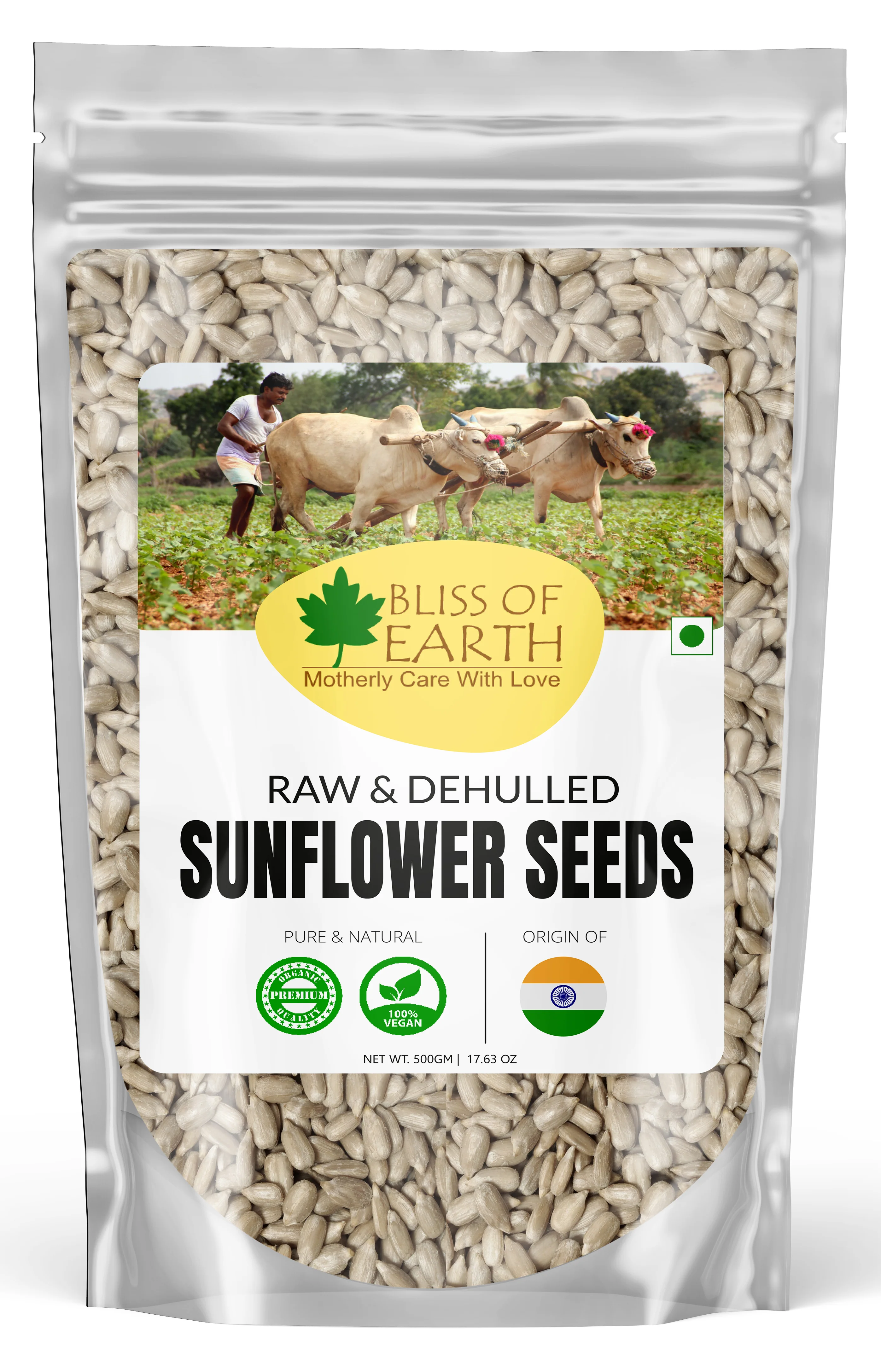 Natural Raw Sunflower Seeds 500 gm