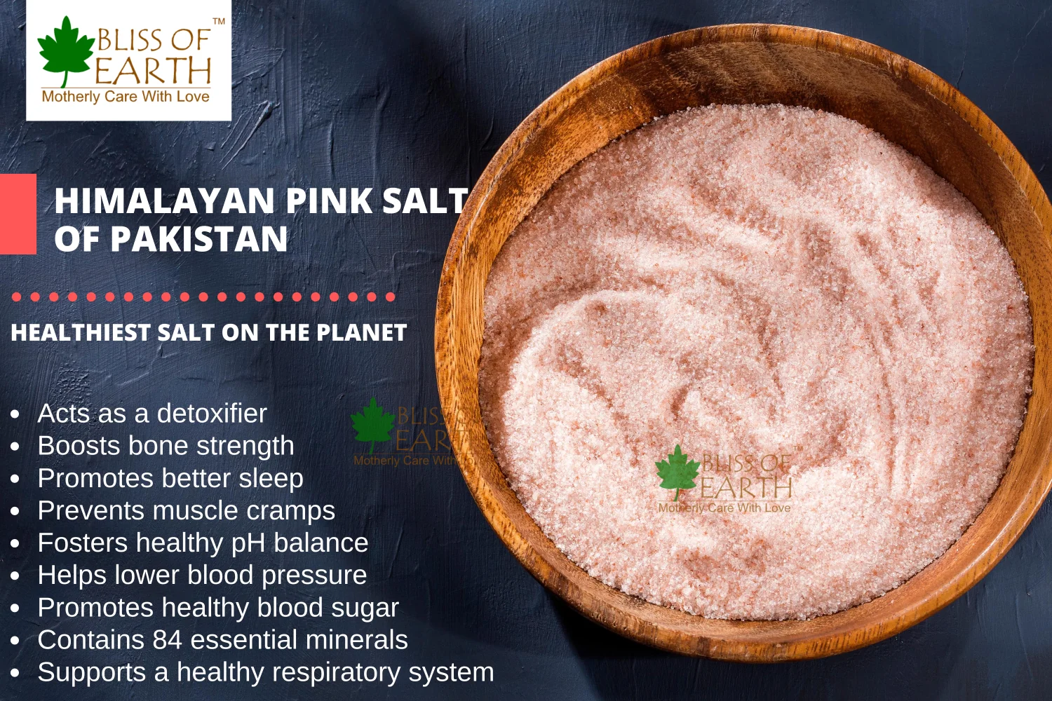 Pure Himalayan Pink Powder Salt  1 kg - Image 3