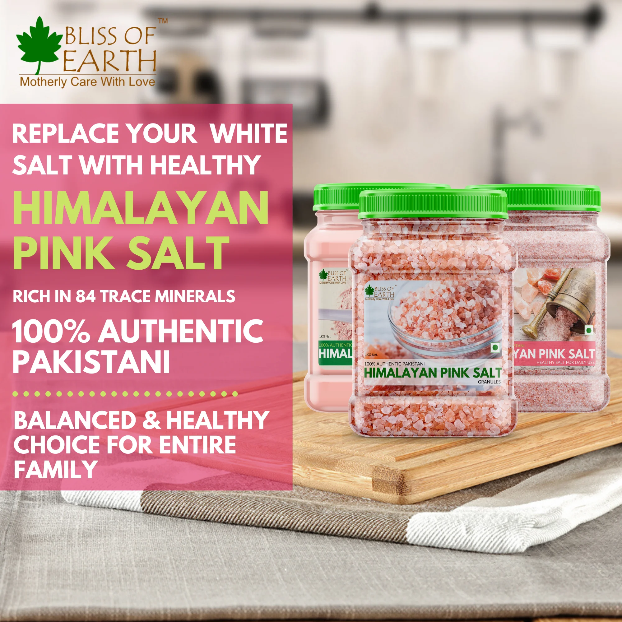 Pure Himalayan Pink Powder Salt  1 kg - Image 5