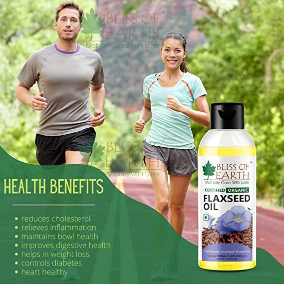 Certified Organic Flaxseed Oil 100 ml - Image 3