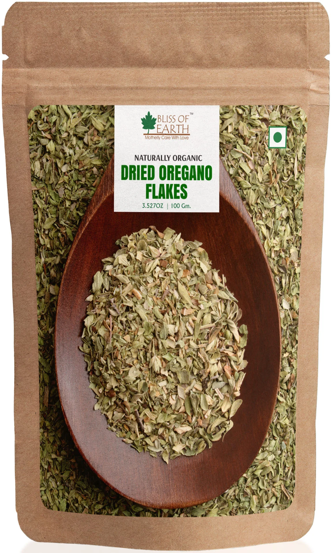 USDA Naturally Organic Oregano Flakes 100 GM