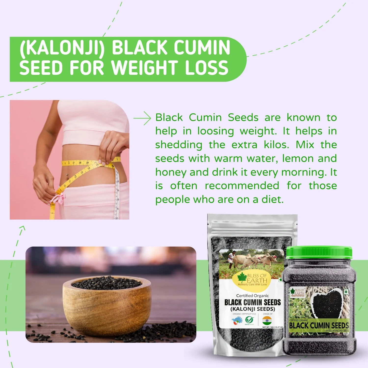 Black Cumin (Kalonji) Seeds - Image 4