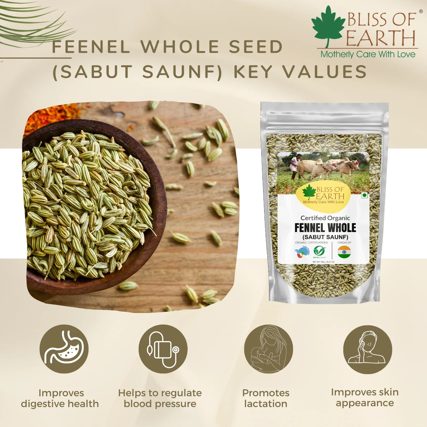 Fennel Whole Seed (Saunf) - Image 6