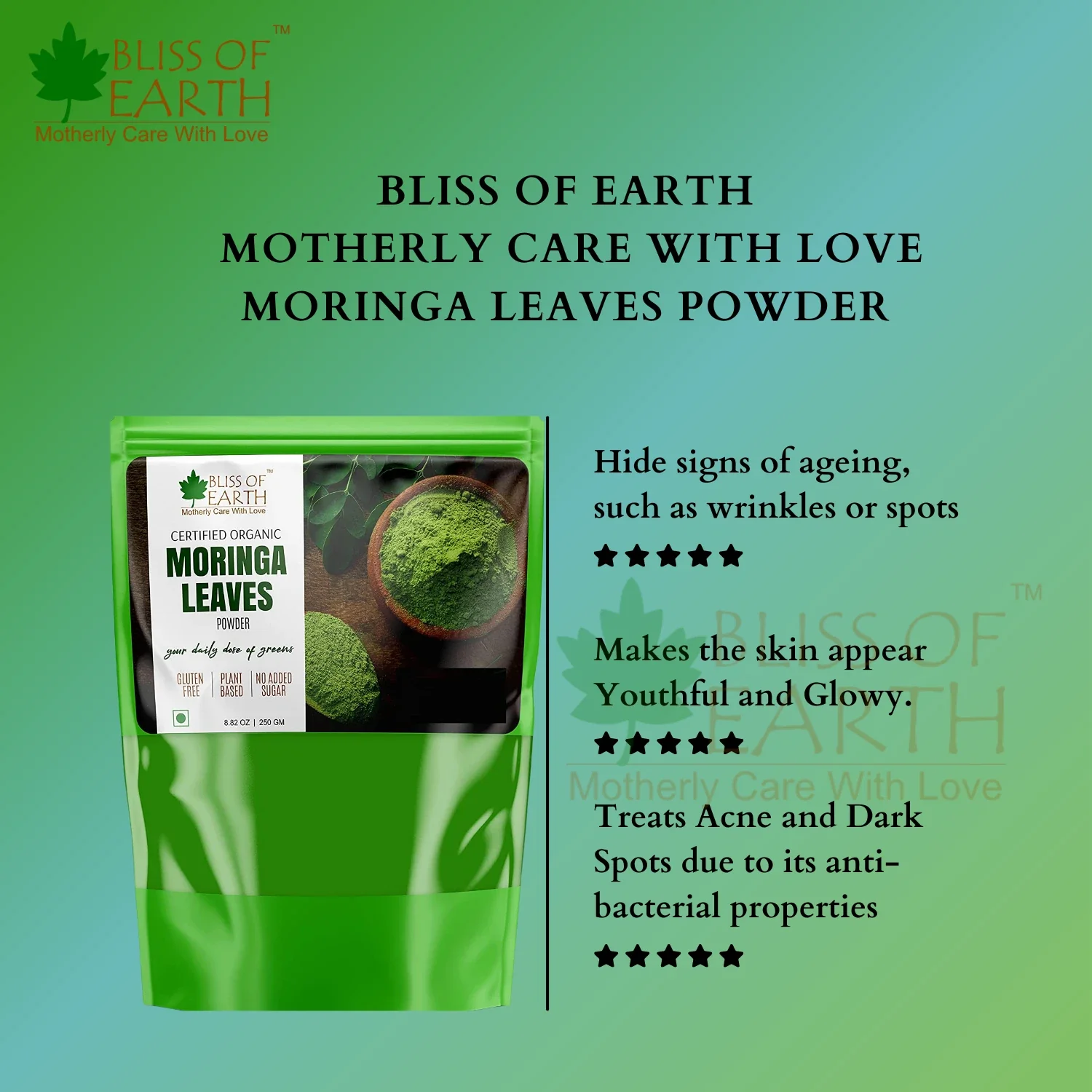 Organic Moringa Leaves Powder - Image 3