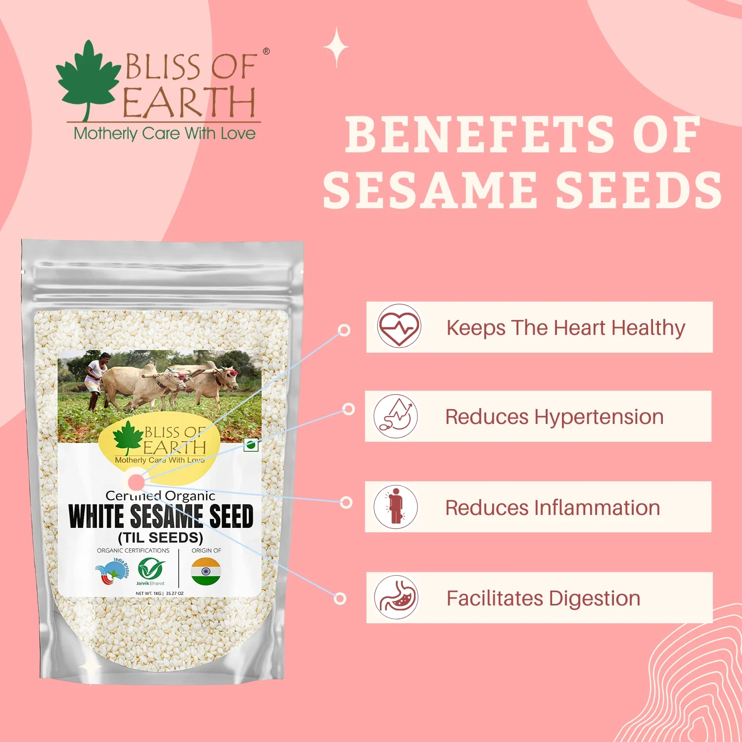 White  Sesame Seeds - Image 3