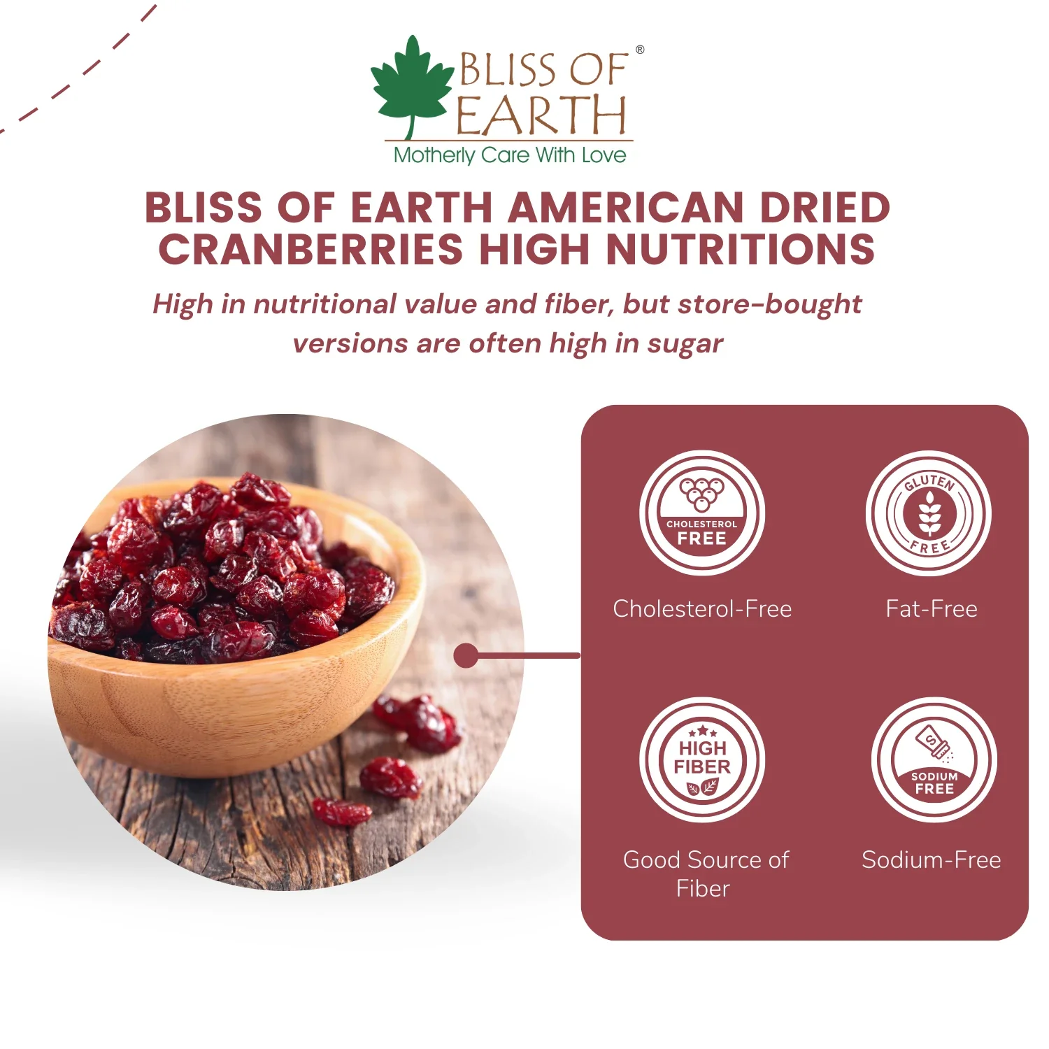 Whole Dried American Cranberries - Image 4