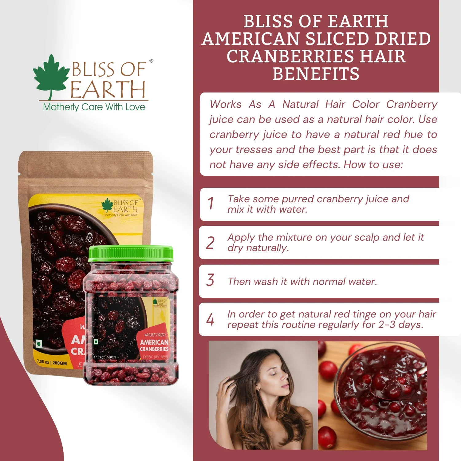 Whole Dried American Cranberries - Image 6