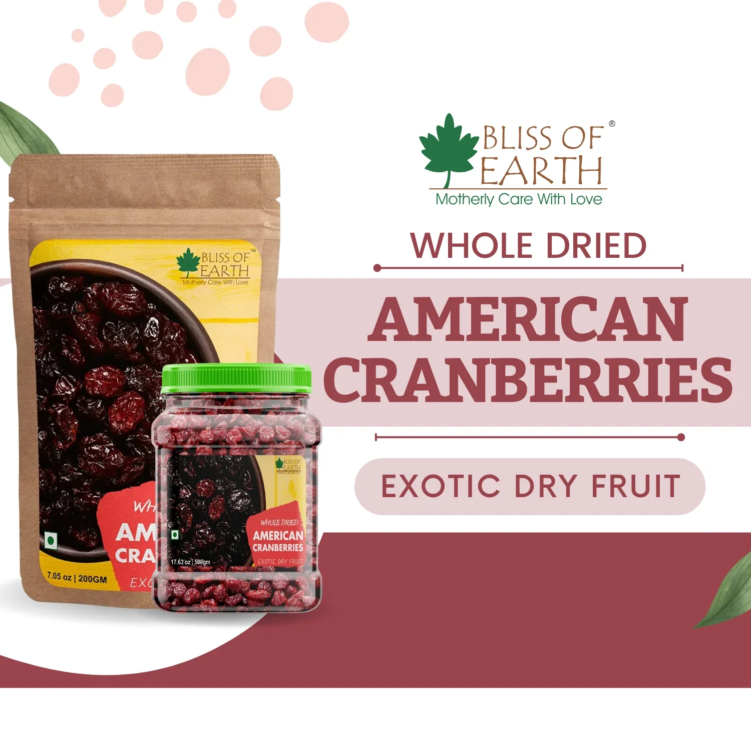 Whole Dried American Cranberries - Image 8